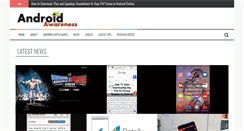 Desktop Screenshot of androidawareness.com